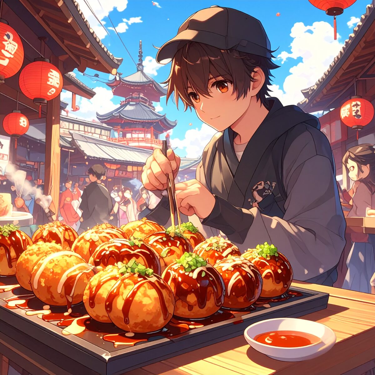 大阪美食巡礼｜章鱼烧、串炸、小麦面料理的在地风味享受